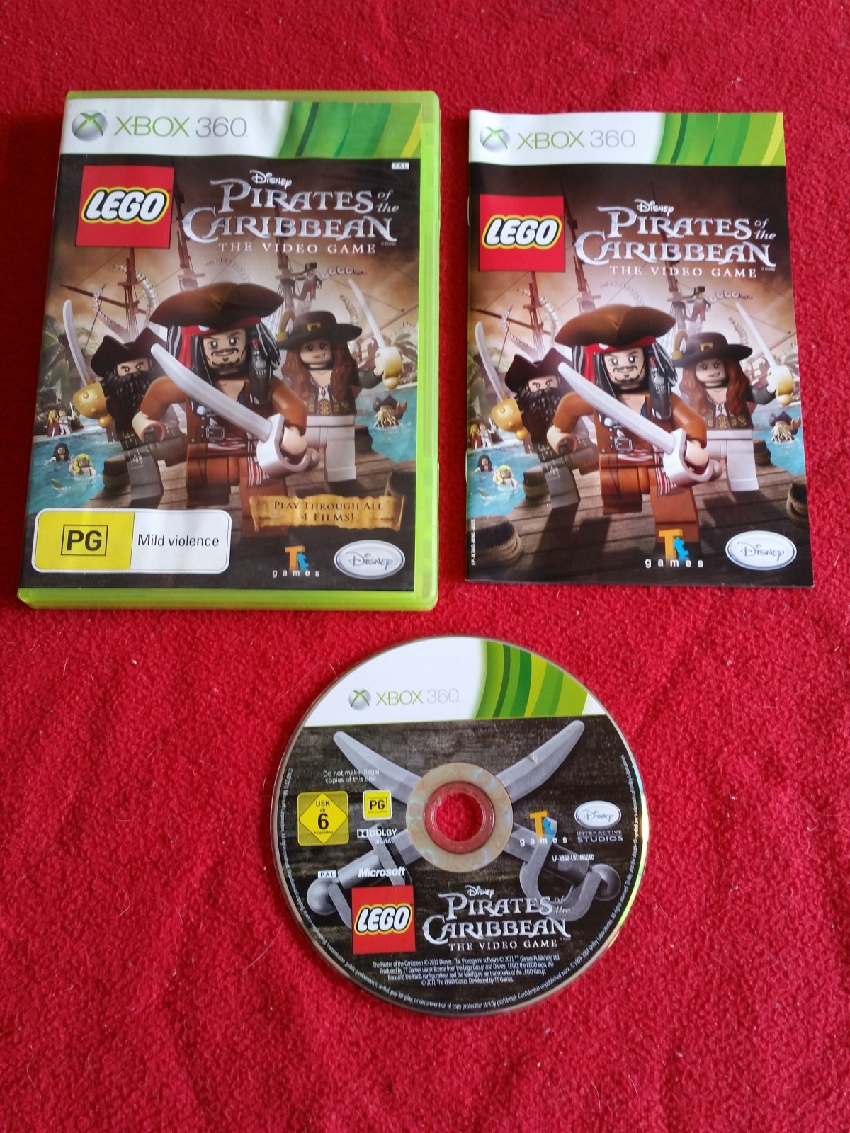 LEGO Pirates of the Caribbean - XBOX360 Game - Xbox 360, Games, Action and adventure - Level Up Gaming NZ