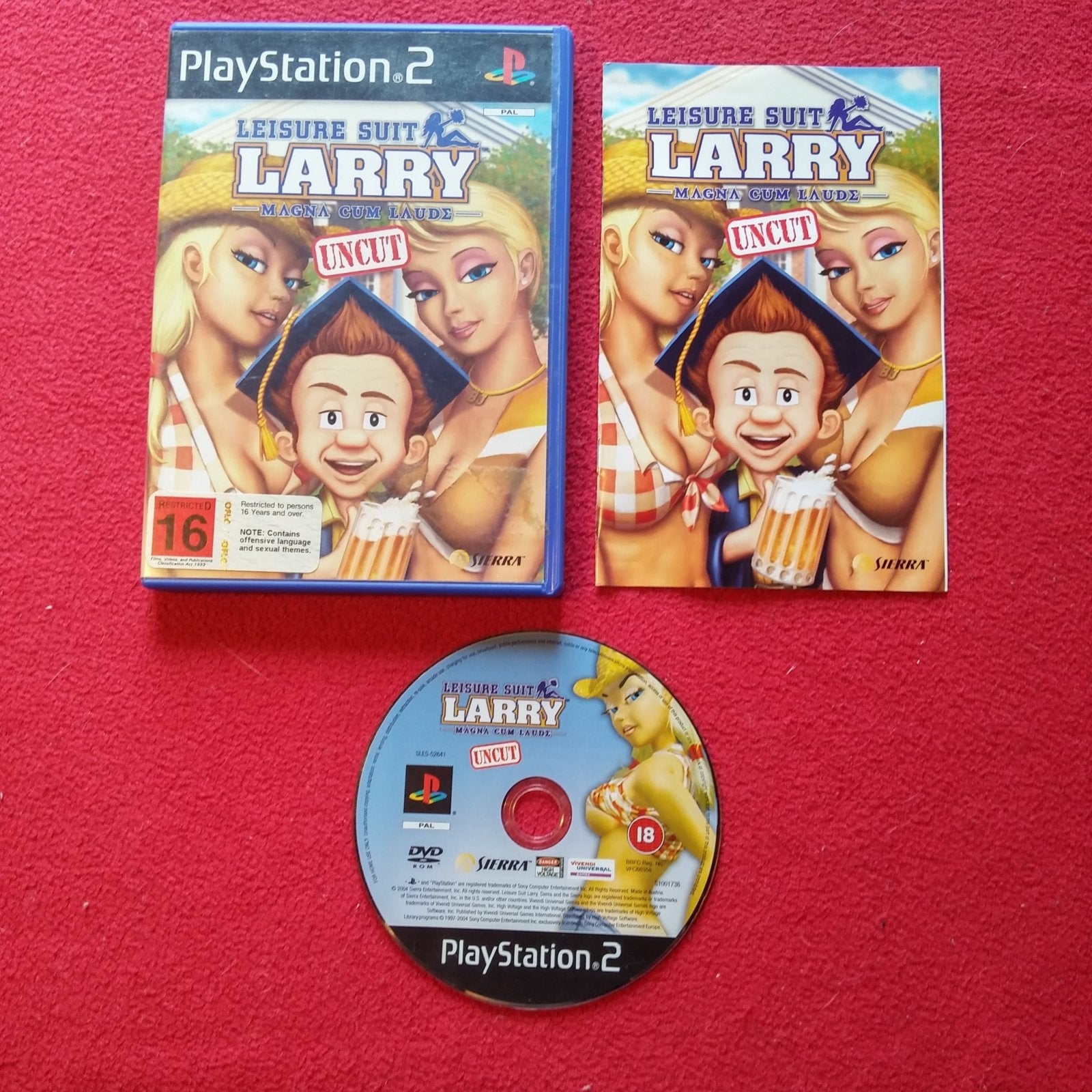 Leisure Suit Larry: Magna Cum Laude - PS2 Game - PlayStation 2, Games, Action and adventure - Level Up Gaming NZ