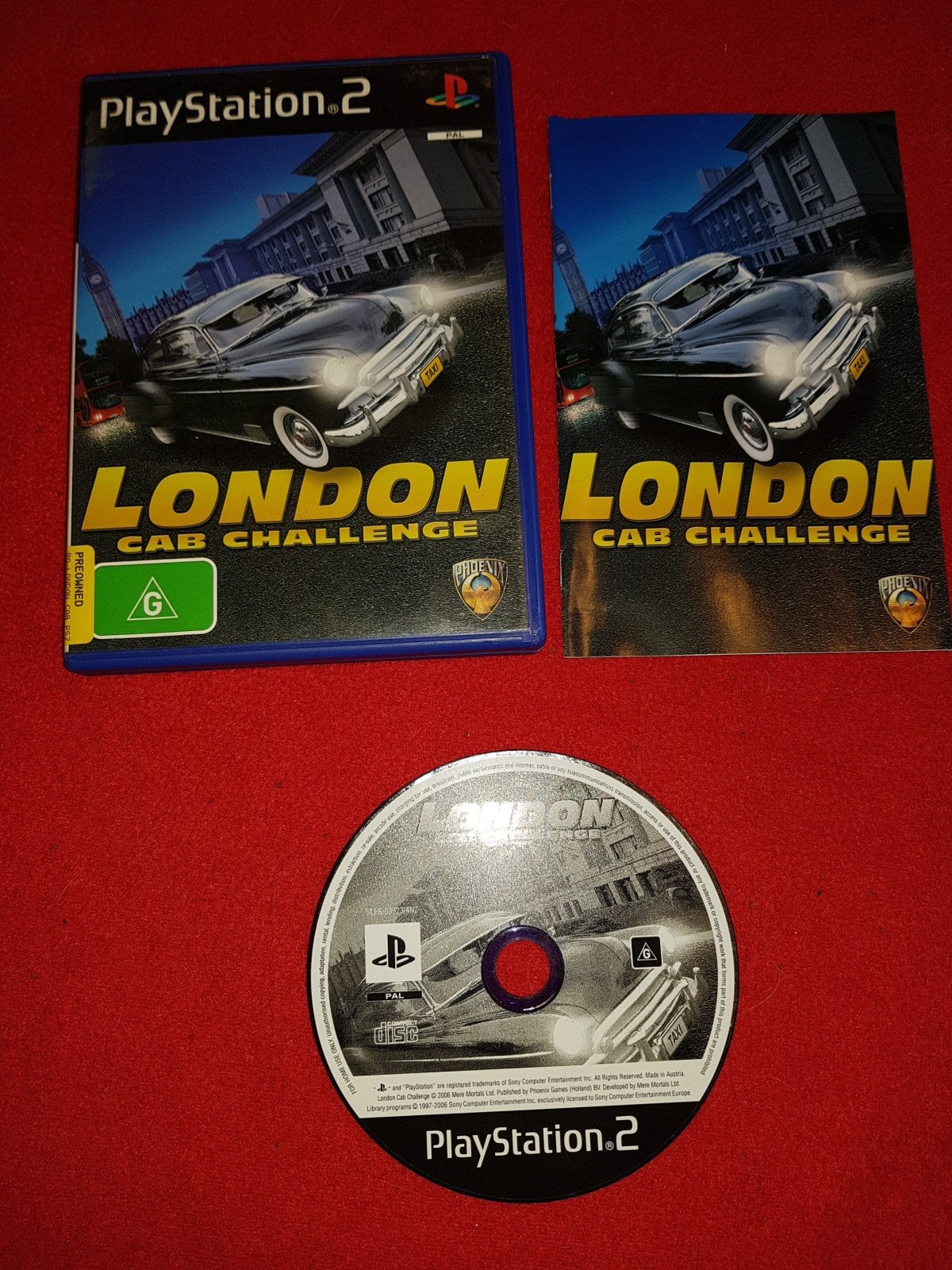 London Cab Challenge - PS2 Game - PlayStation 2, Games, Driving and racing - Level Up Gaming NZ