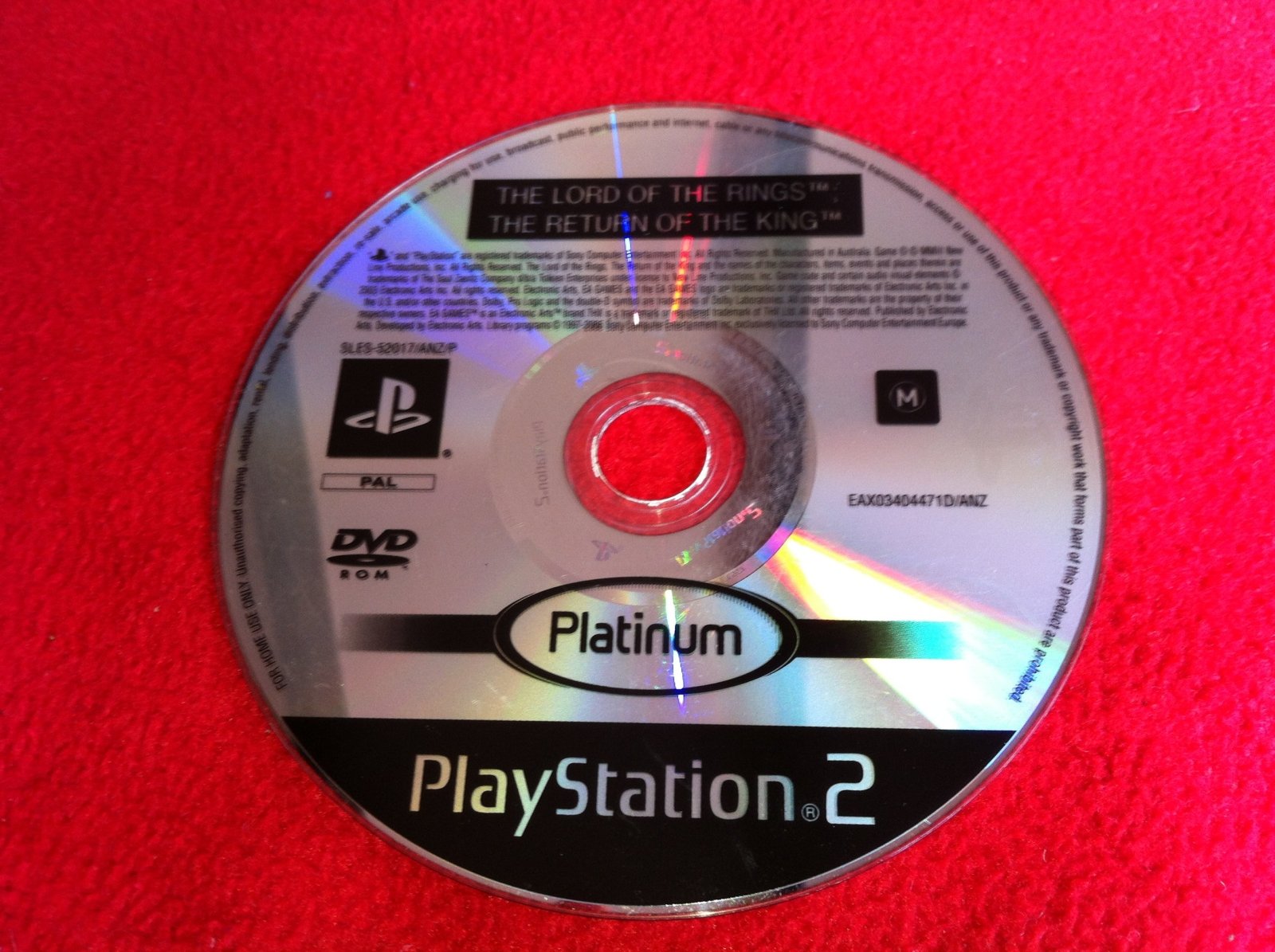 LOTR: The Return of The King - PS2 Game - PlayStation 2, Games, Action and adventure - Level Up Gaming NZ