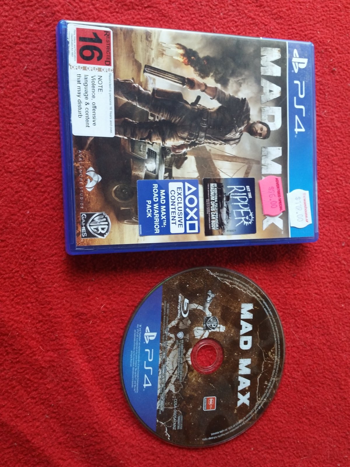 Mad Max - 8.4/10! PS4 Game - PlayStation 4, Games - Level Up Gaming NZ