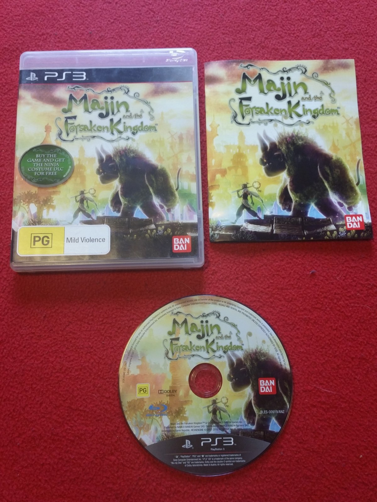 Majin and the Forsaken Kingdom - PS3 Game - PlayStation 3, Games, Action and adventure - Level Up Gaming NZ