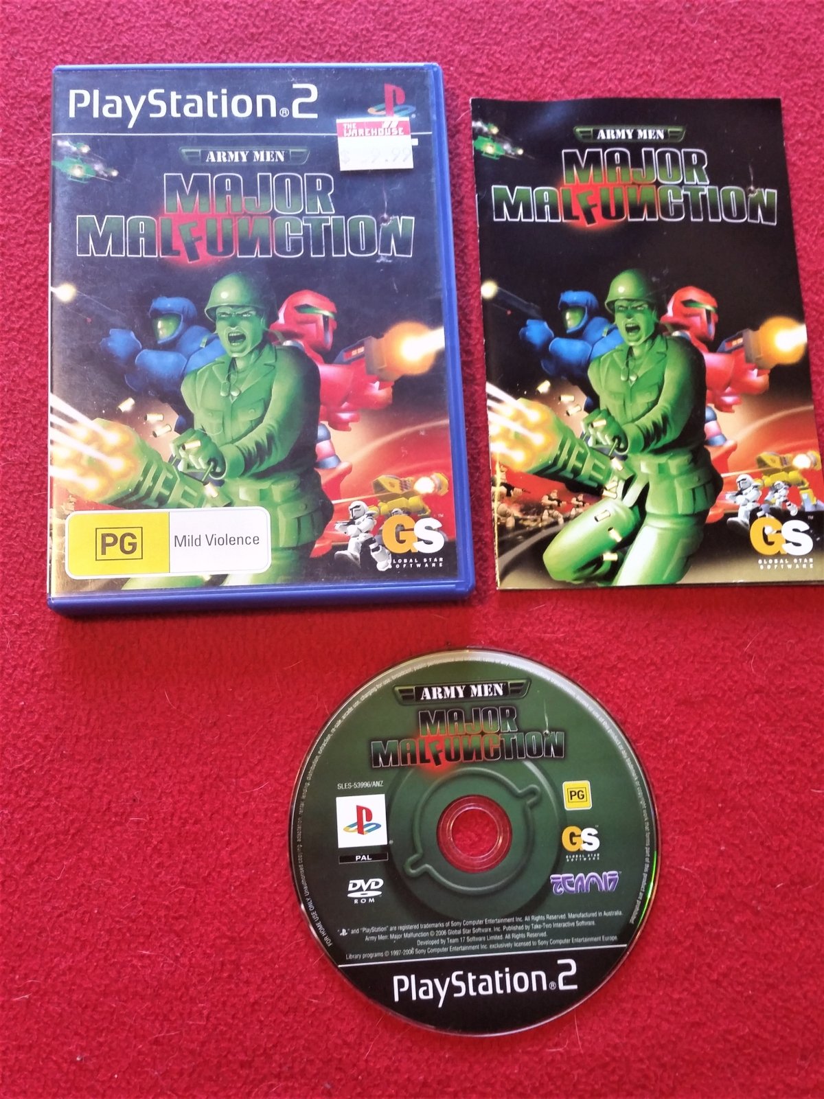 Army Men: Major Malfunction - PS2 Game - PlayStation 2, Games, Shooter - Level Up Gaming NZ