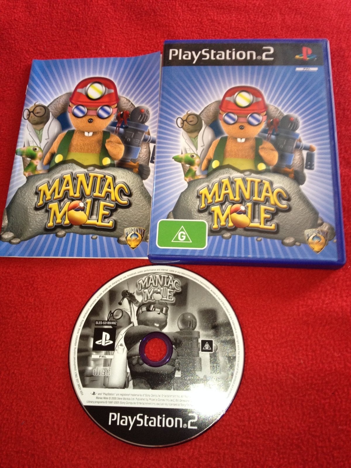 Maniac Mole - PS2 Game - PlayStation 2, Games, Action and adventure - Level Up Gaming NZ