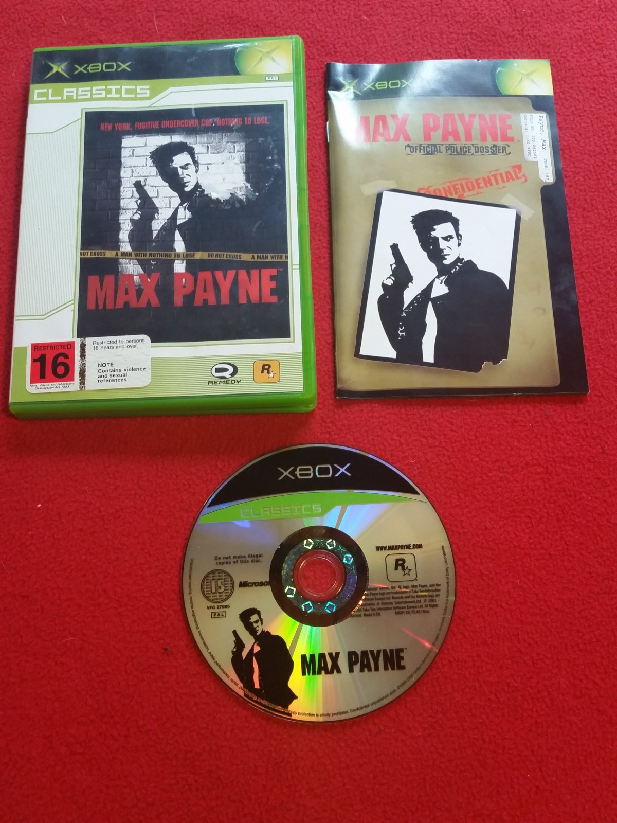 Max Payne - 9.2/10! XBOX Game - Xbox, Games, Action and adventure - Level Up Gaming NZ