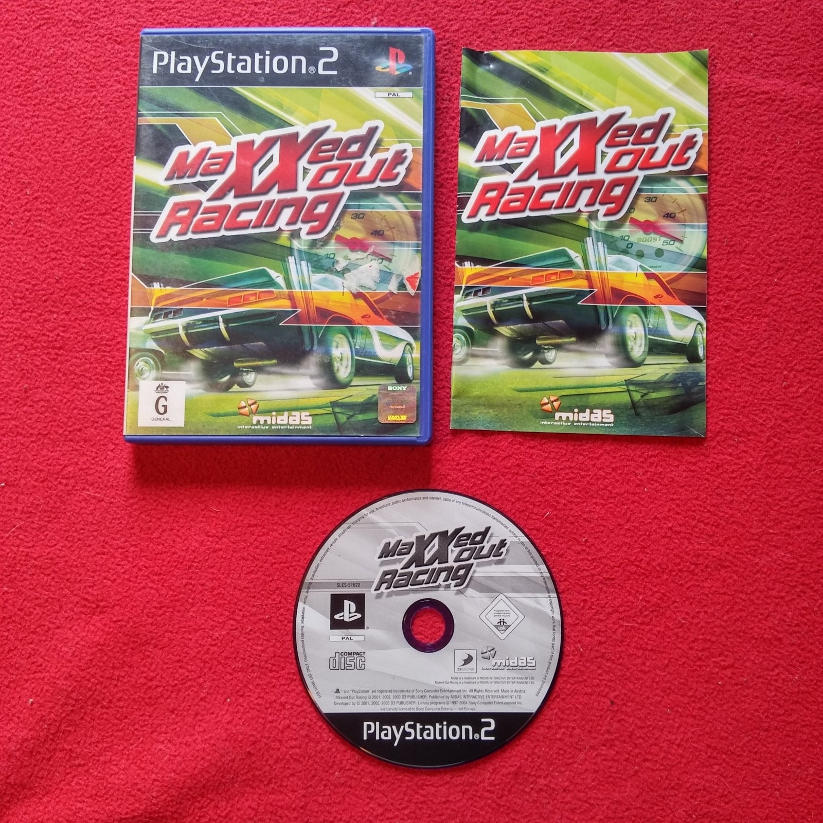 Maxxed Out Racing - PS2 Game – Level Up Gaming NZ