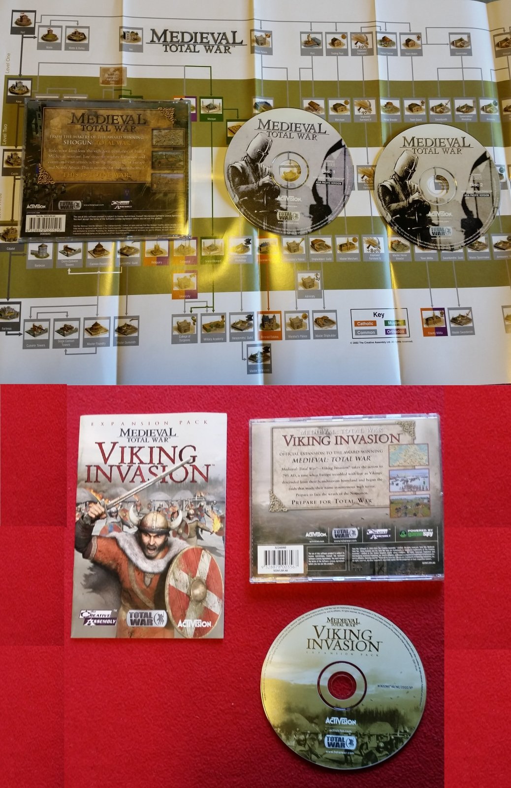 Medieval: Total War + Viking Invasion Expans - PC games, Strategy and puzzle - Level Up Gaming NZ