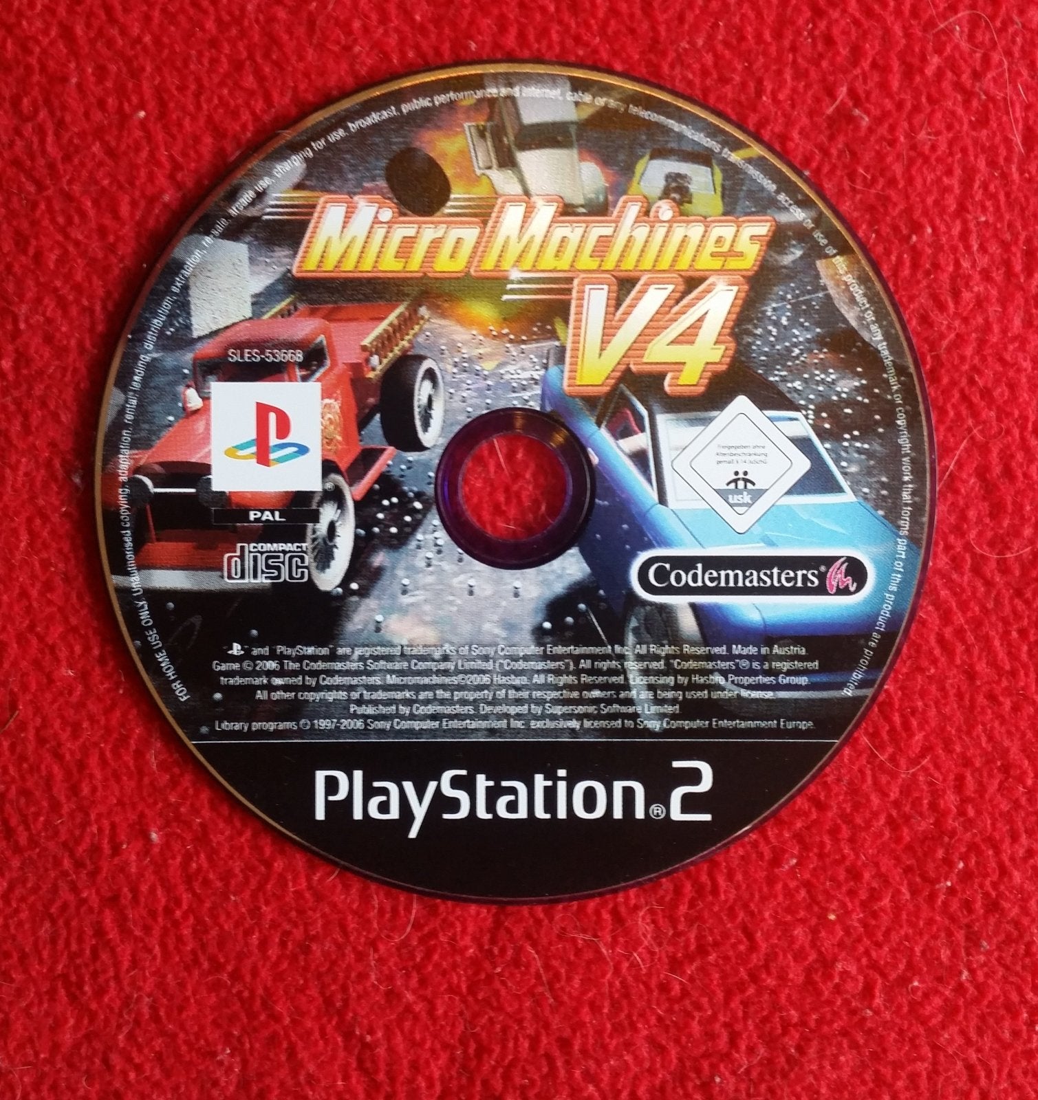 Micro Machines V4 - PS2 Game - PlayStation 2, Games, Driving and racing - Level Up Gaming NZ