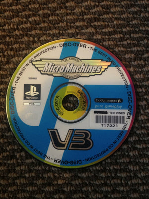 Micro Machines V3 - PS1 Game