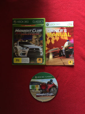 Midnight Club: Los Angeles Complete - XBOX360 Game