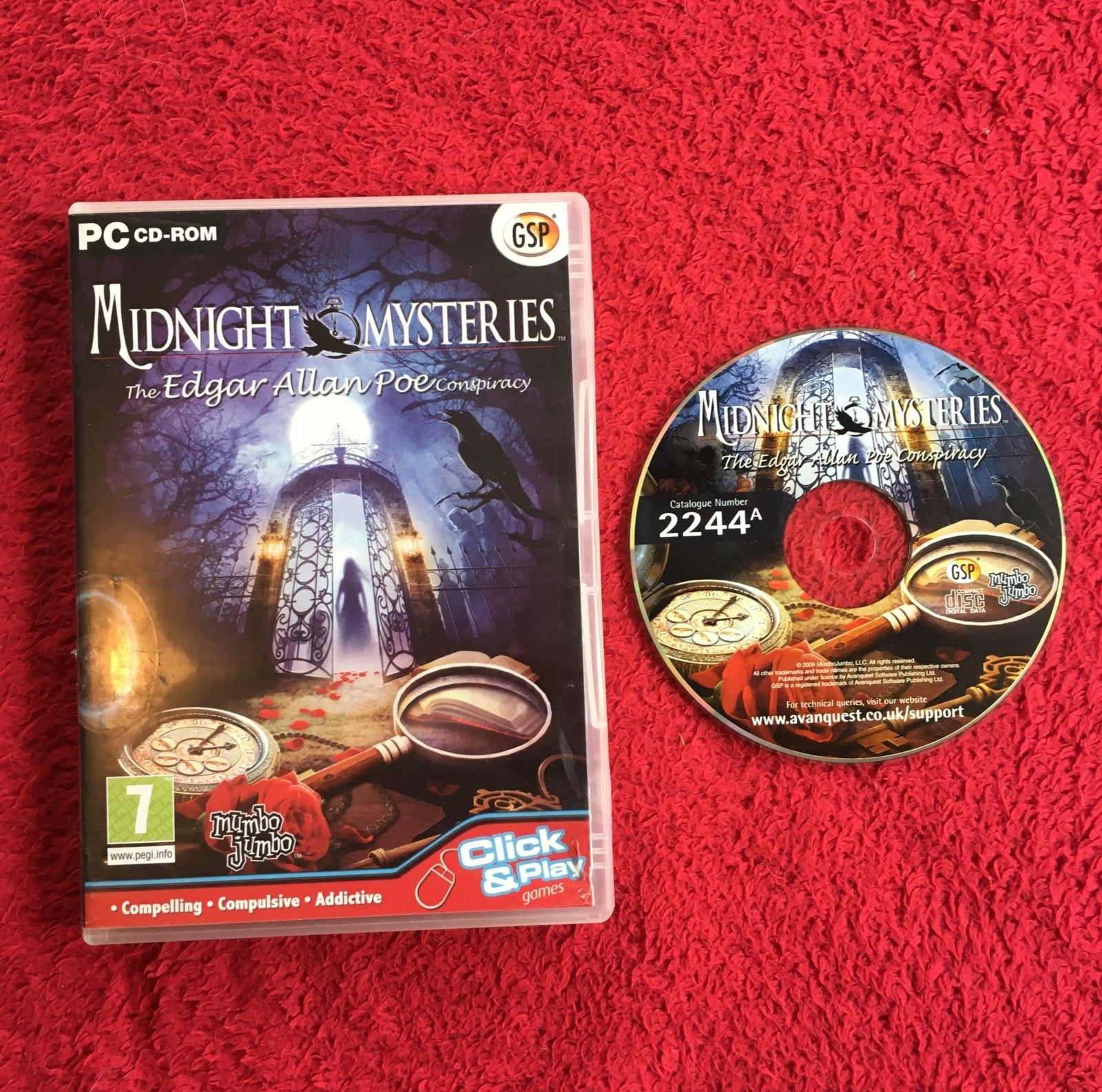 Midnight Mysteries: The Edgar Allan Poe Conspiracy - Hidden Object PC Game - PC games, Action and adventure - Level Up Gaming NZ