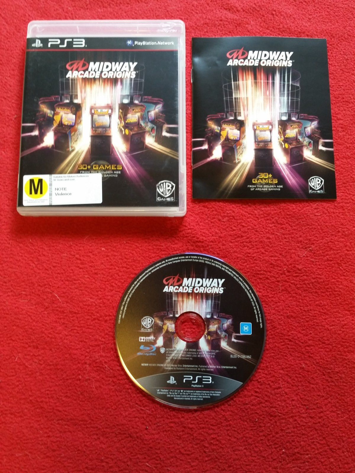 Midway Arcade Origins - RARE PS3 Game - PlayStation 3, Games, Action and adventure - Level Up Gaming NZ