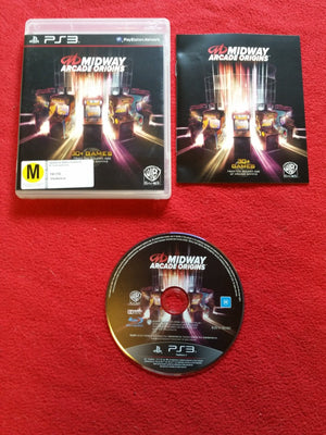 Midway Arcade Origins - RARE PS3 Game