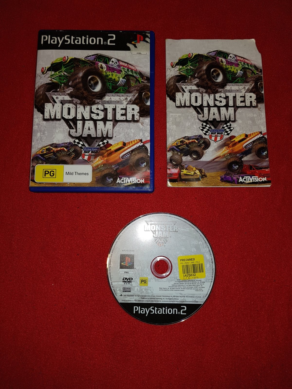 Monster Jam - PS2 Game - PlayStation 2, Games, Driving and racing - Level Up Gaming NZ