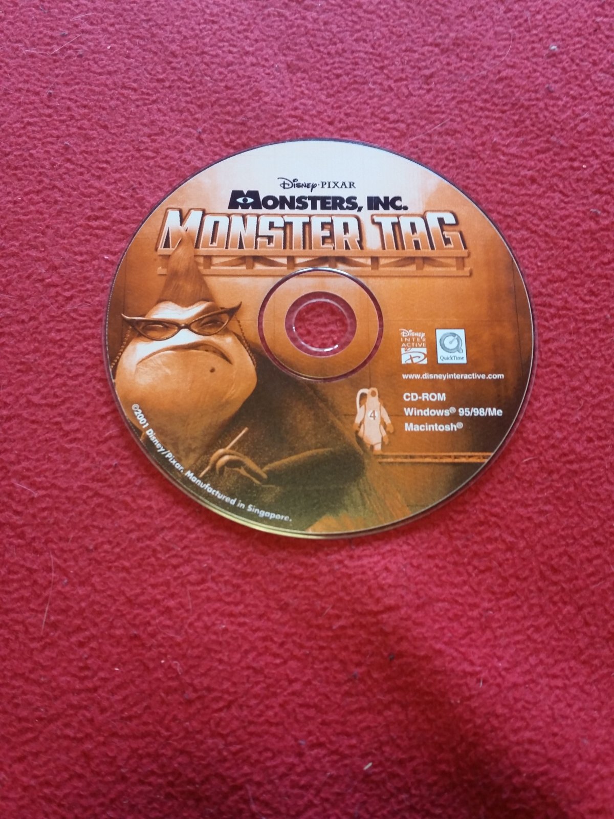 Monsters, Inc. Monster Tag - PC Game - PC games, Kids and educational - Level Up Gaming NZ