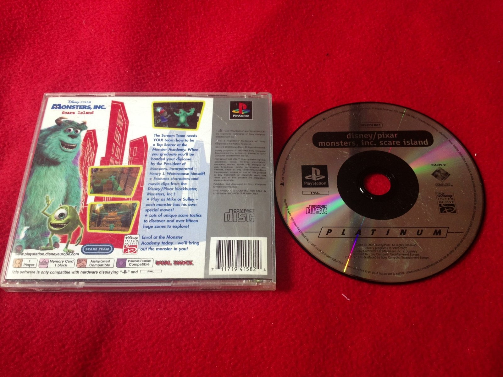 Disney's Monsters: Scare Island - PS1 Game - PlayStation, Games, Action and adventure - Level Up Gaming NZ