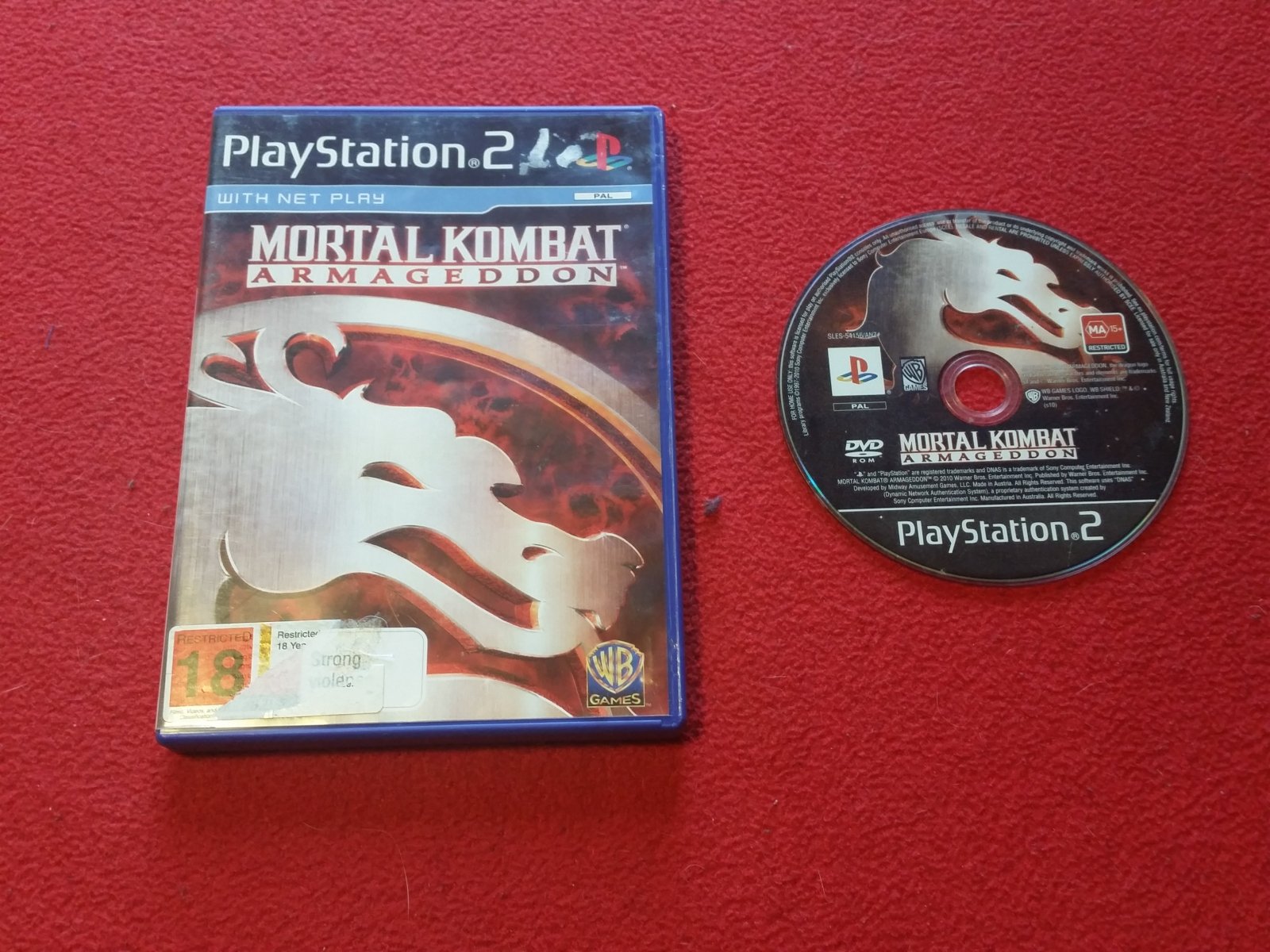Mortal Kombat Armageddon - PS2 Game - PlayStation 2, Games, Fighting - Level Up Gaming NZ