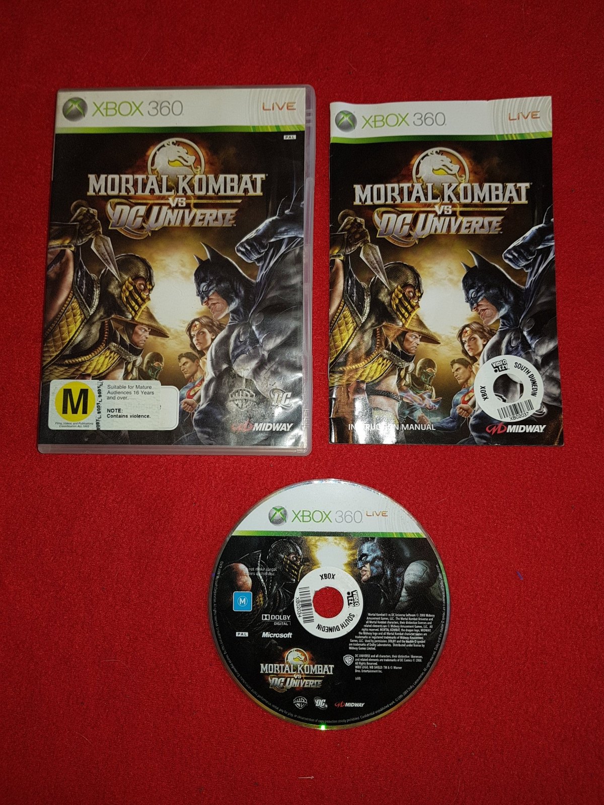 Mortal Kombat vs. DC Universe - XBOX360 Game - Xbox 360, Games, Fighting - Level Up Gaming NZ