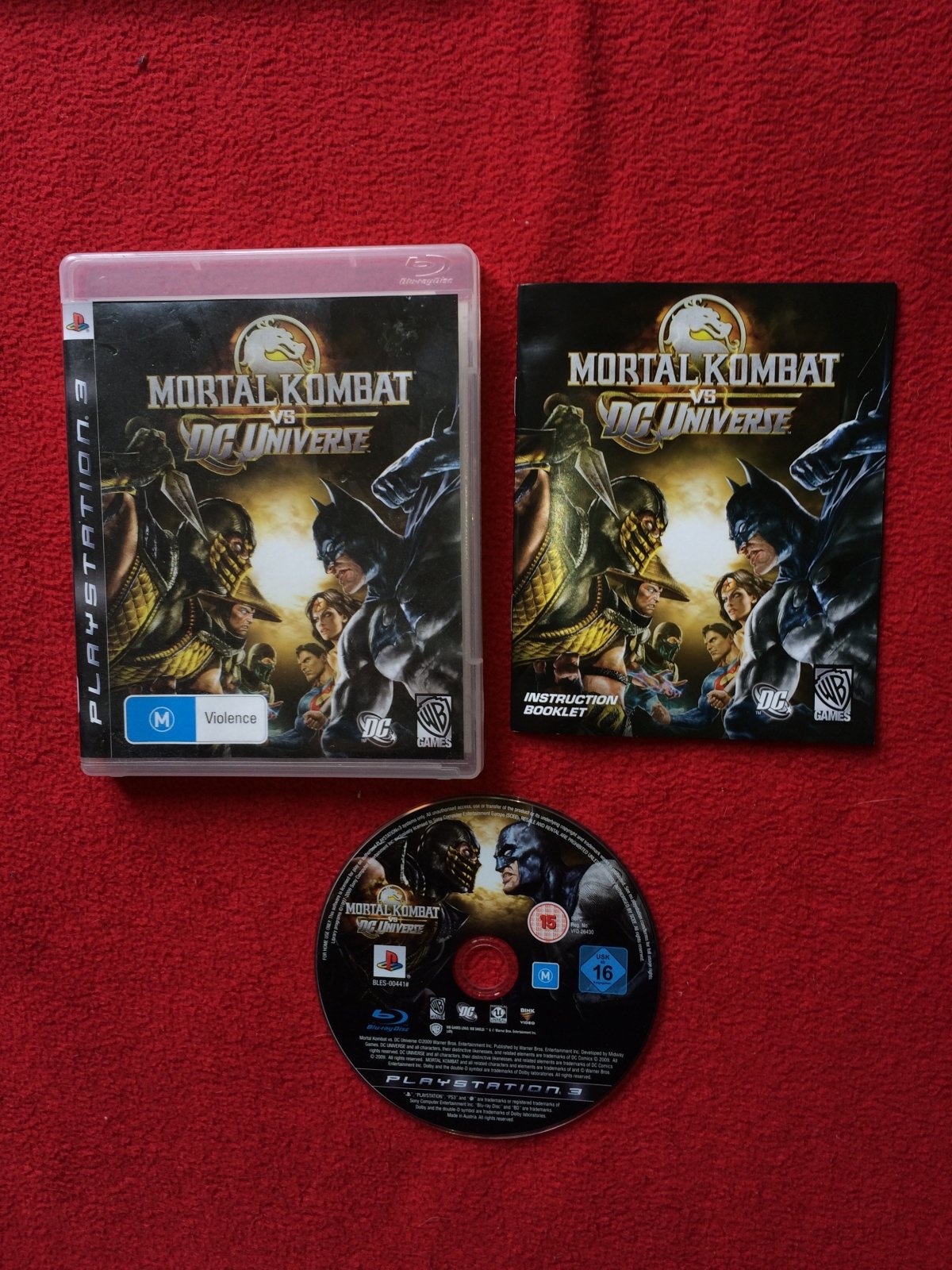 Mortal Kombat vs. DC Universe - AS NEW PS3 Game - PlayStation 3, Games, Fighting - Level Up Gaming NZ
