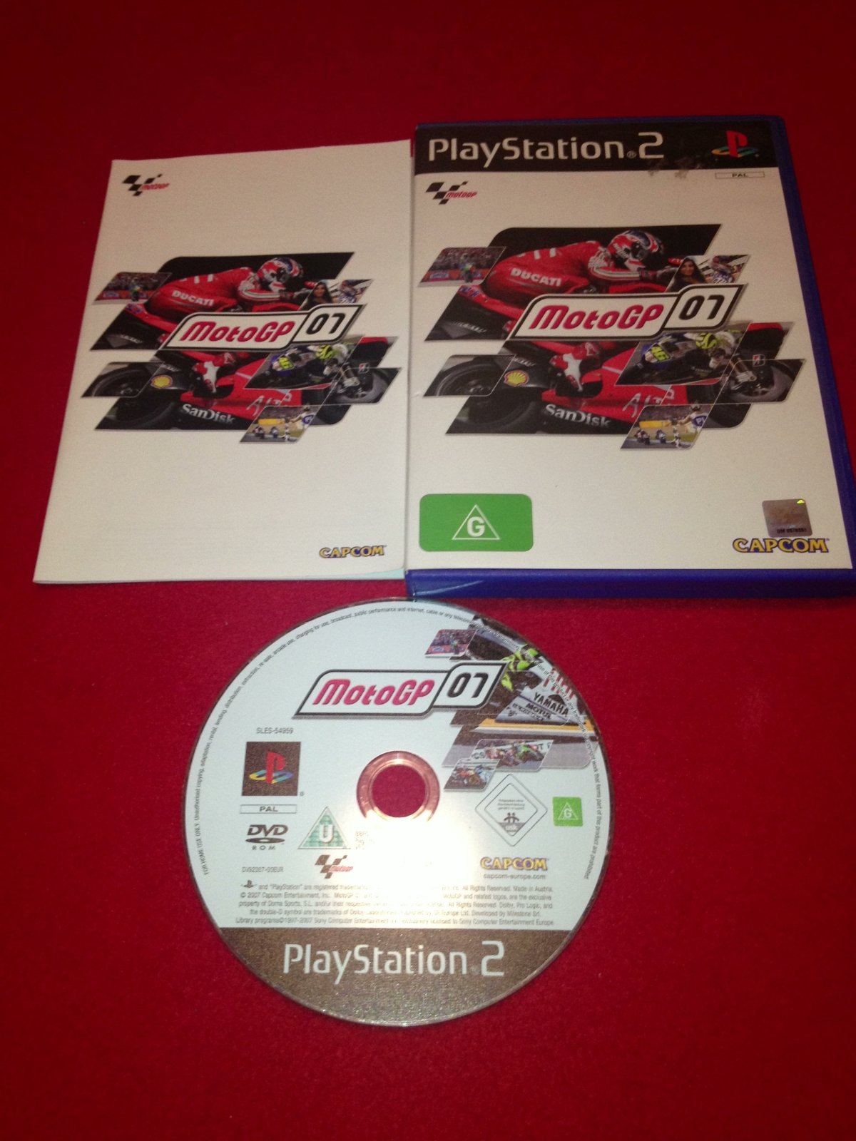 MotoGP 07 - PS2 Game - PlayStation 2, Games, Driving and racing - Level Up Gaming NZ