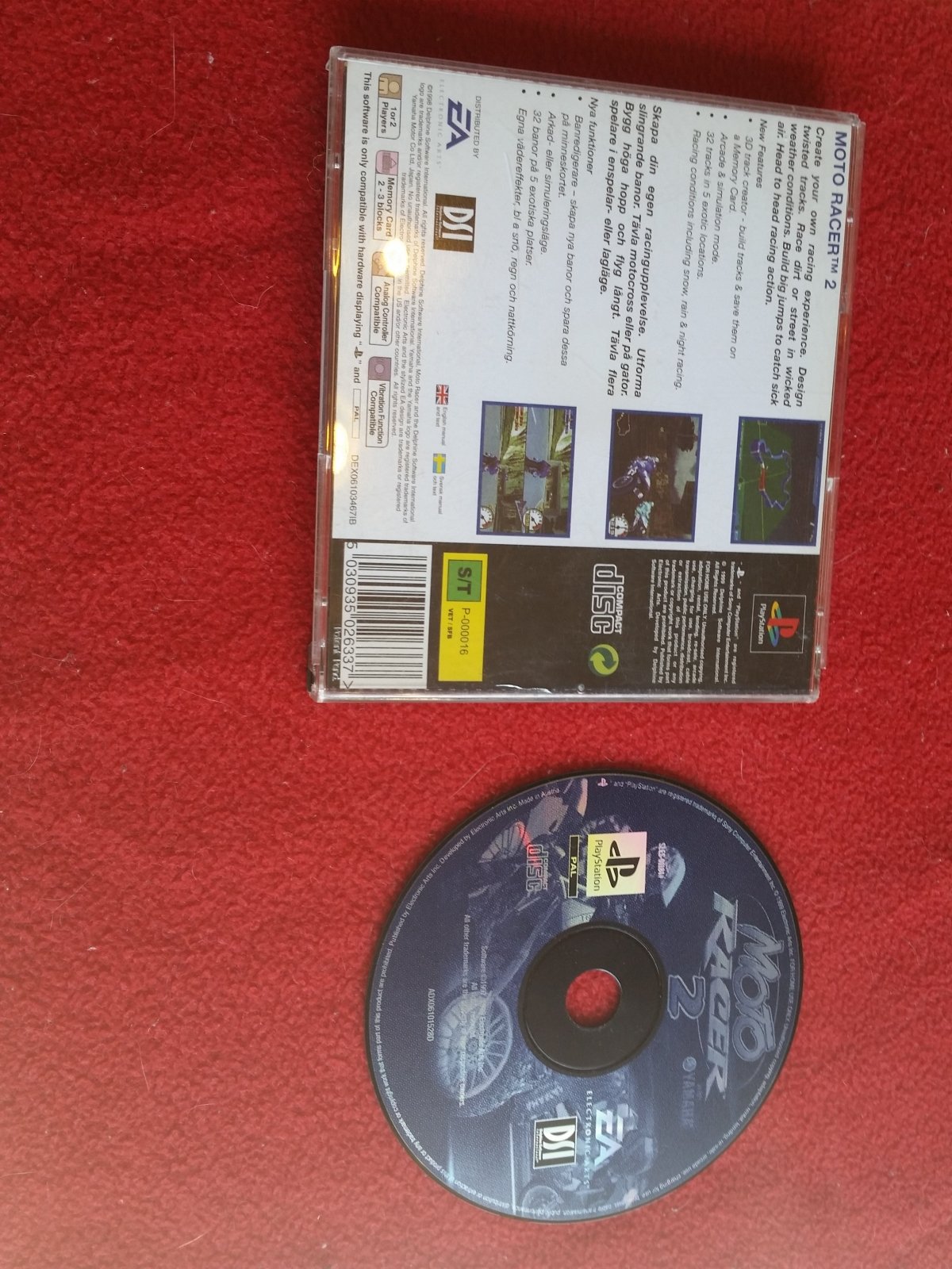 Moto Racer 2 - PS1 Game - PlayStation, Games, Driving and racing - Level Up Gaming NZ