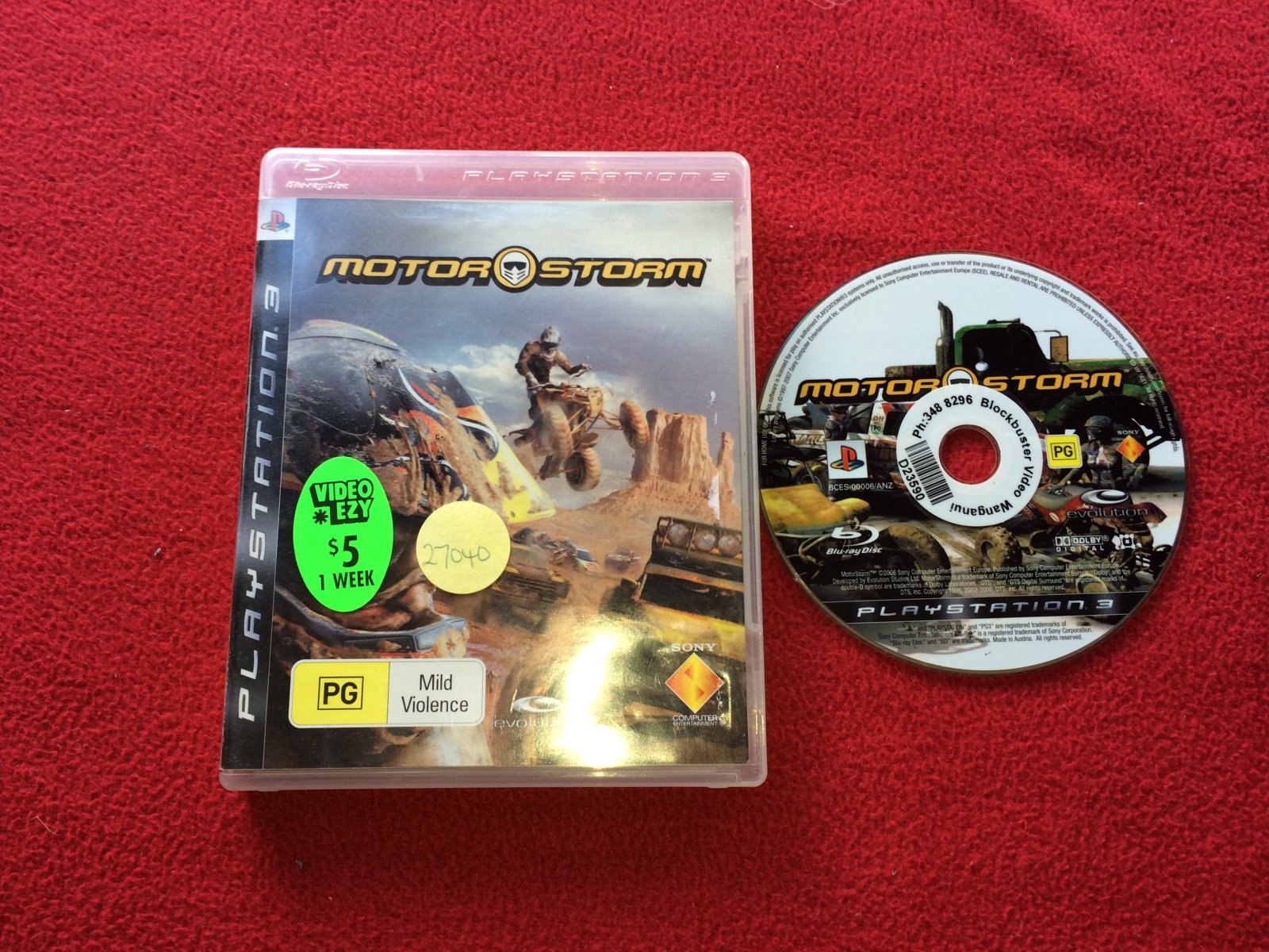 Motorstorm - PS3 Game - PlayStation 3, Games, Driving and racing - Level Up Gaming NZ