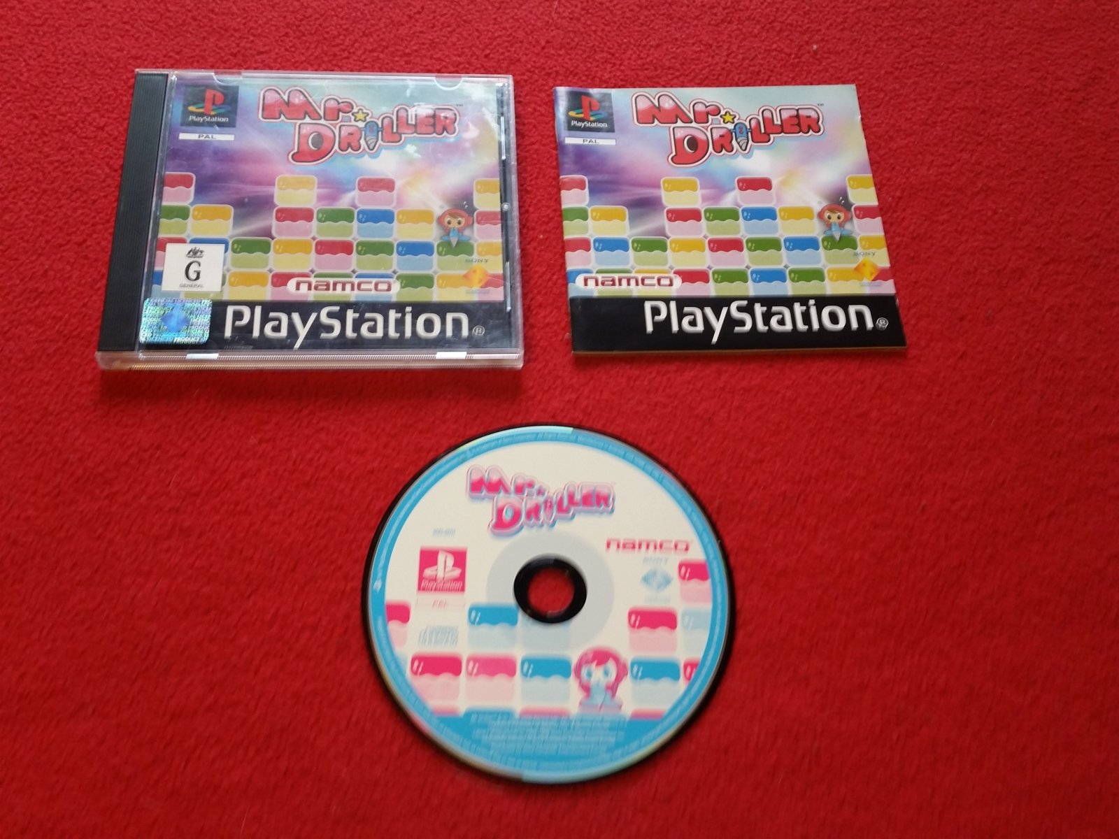 Mr. Driller - RARE Complete PS1 Game - PlayStation, Games, Strategy and puzzle - Level Up Gaming NZ