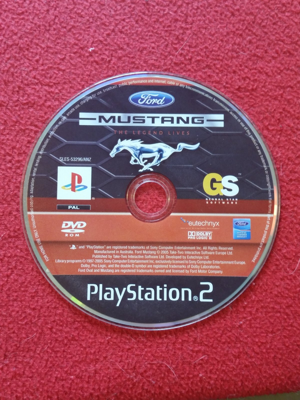 Ford Mustang: The Legend Lives - PS2 Game - PlayStation 2, Games, Driving and racing - Level Up Gaming NZ