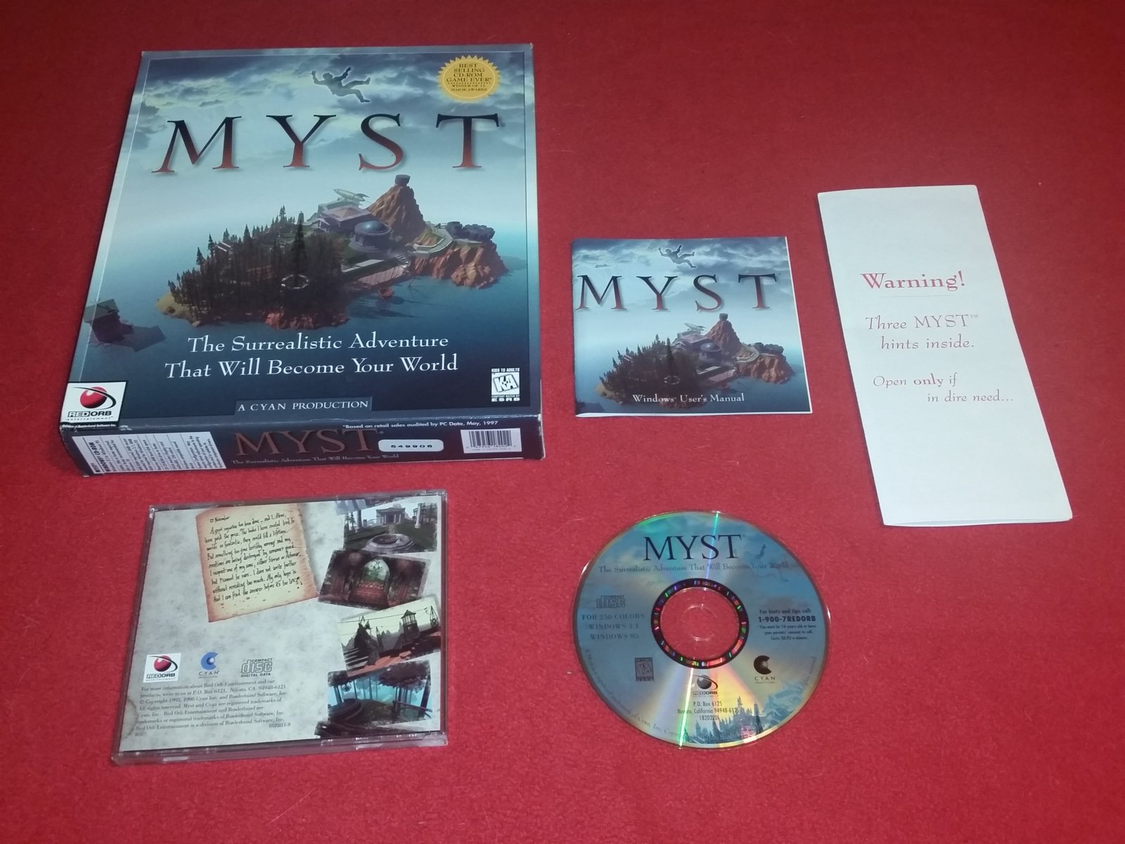 Myst - RARE + Big Box PC Game - PC games, Action and adventure - Level Up Gaming NZ