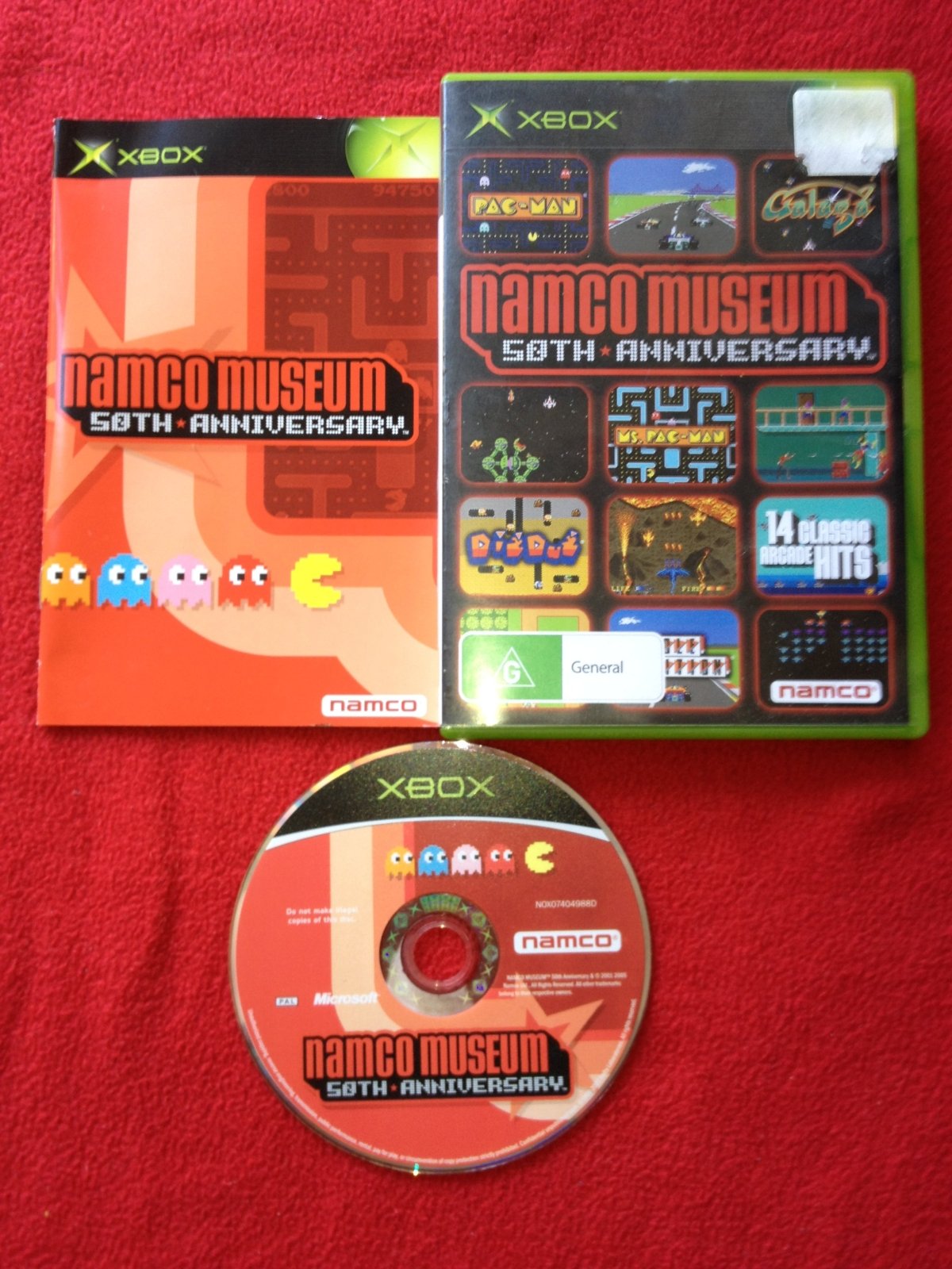 Namco Museum 50th Anniversary - XBOX Game - Xbox, Games, Action and adventure - Level Up Gaming NZ