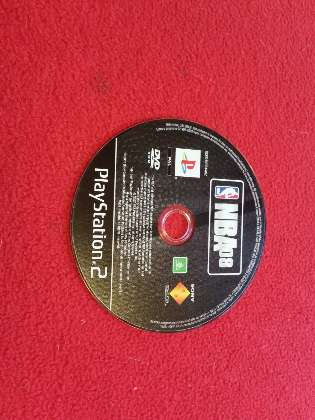 NBA 08 - PS2 Game - PlayStation 2, Games, Sports - Level Up Gaming NZ