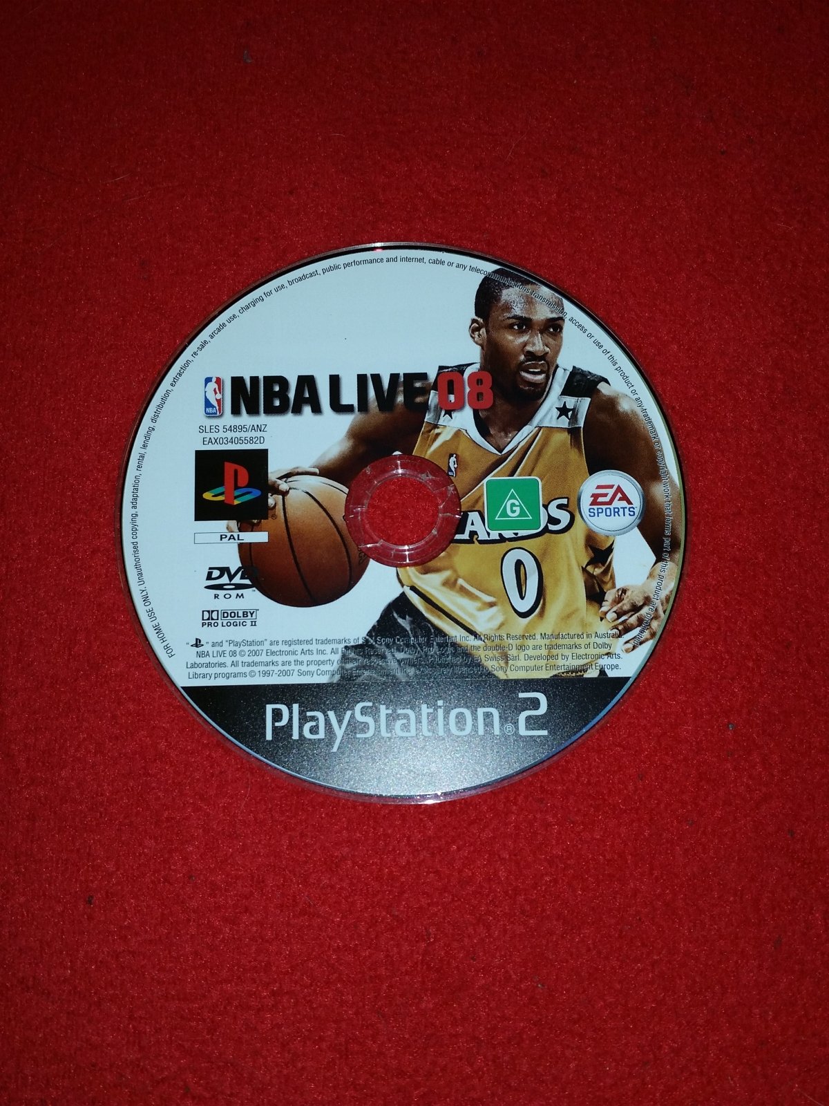 NBA Live 08 - PS2 Game - PlayStation 2, Games, Sports - Level Up Gaming NZ