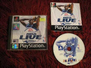 NBA Live 2001 - PS1 Game