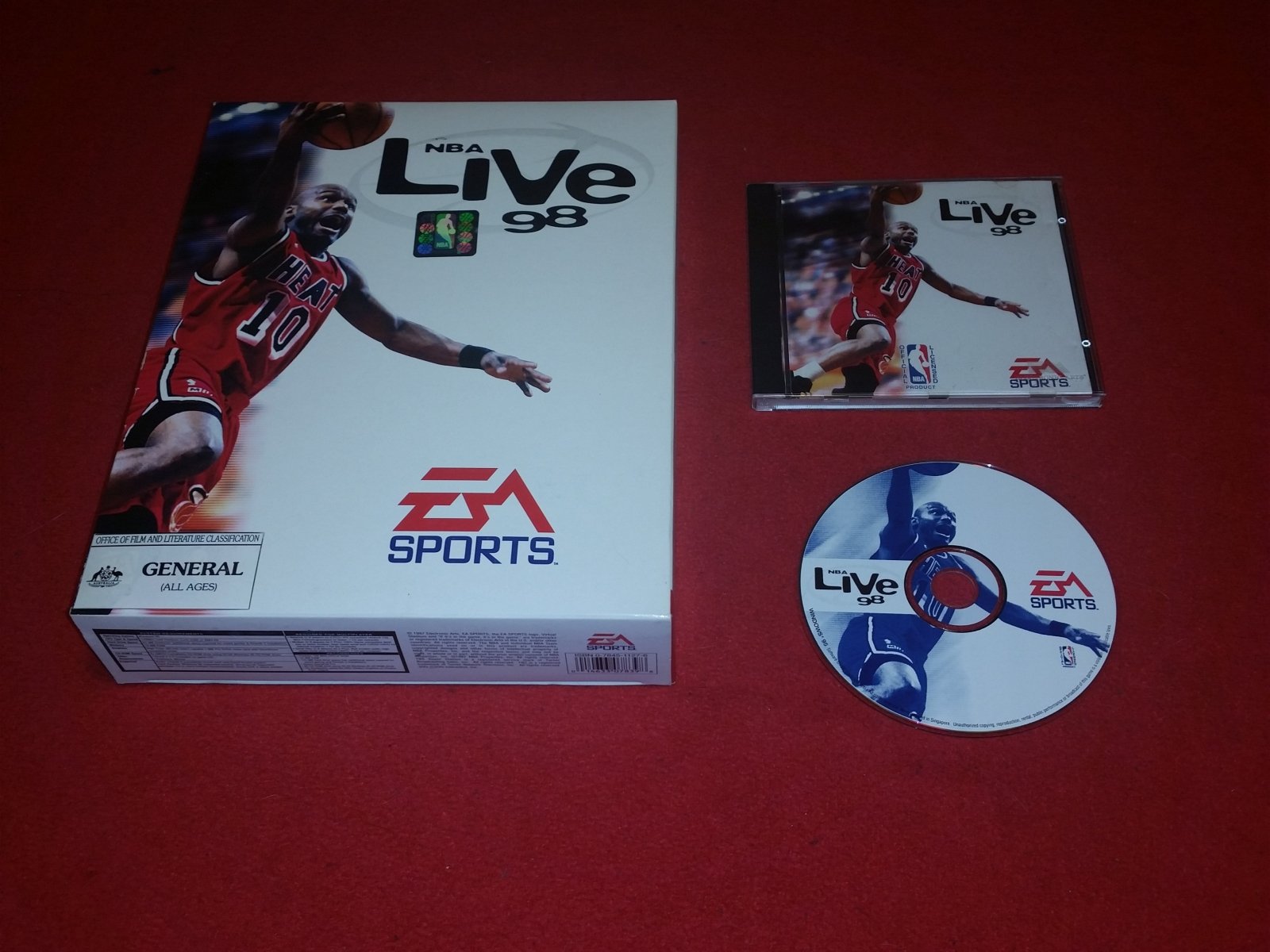 NBA Live '98 - Original BIG Box PC Game - PC games, Sports - Level Up Gaming NZ