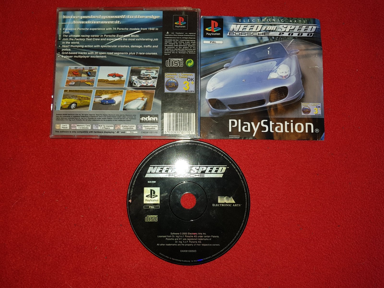 Need for Speed: Porsche 2000 - PS1 Game - PlayStation, Games, Driving and racing - Level Up Gaming NZ