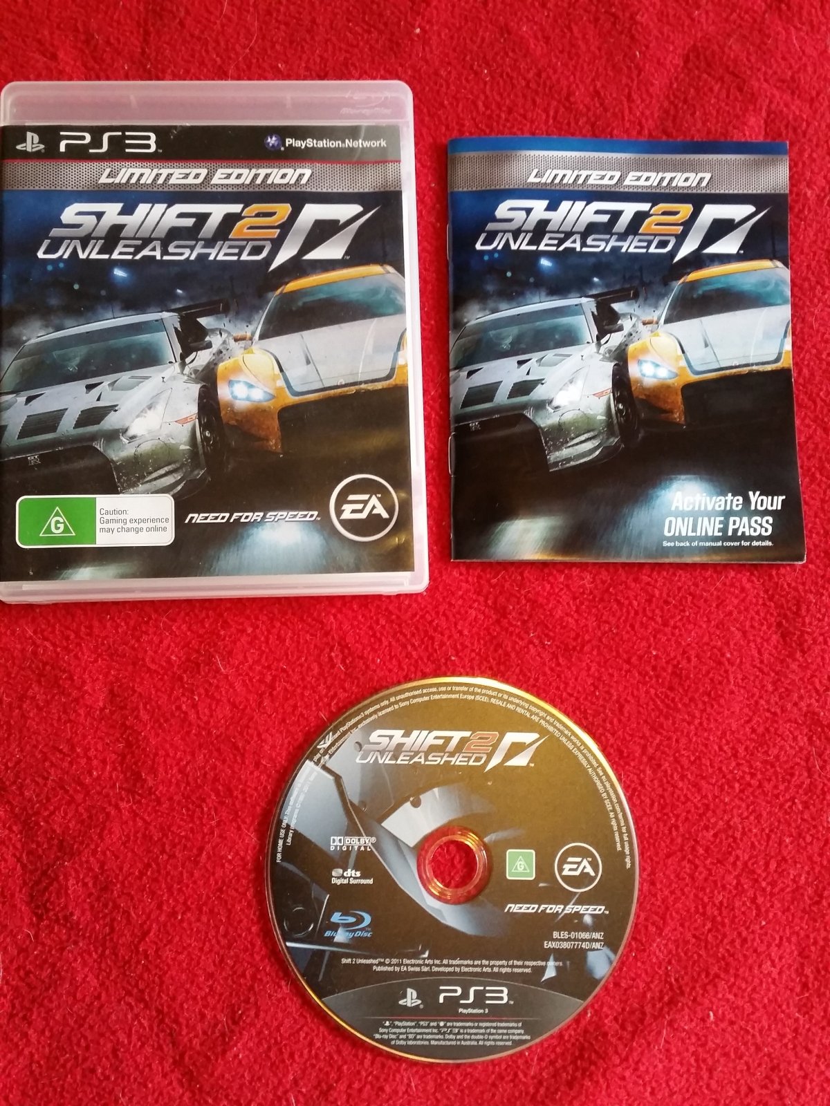 Shift 2: Unleashed Limited Edition - PS3 Game - PlayStation 3, Games, Driving and racing - Level Up Gaming NZ