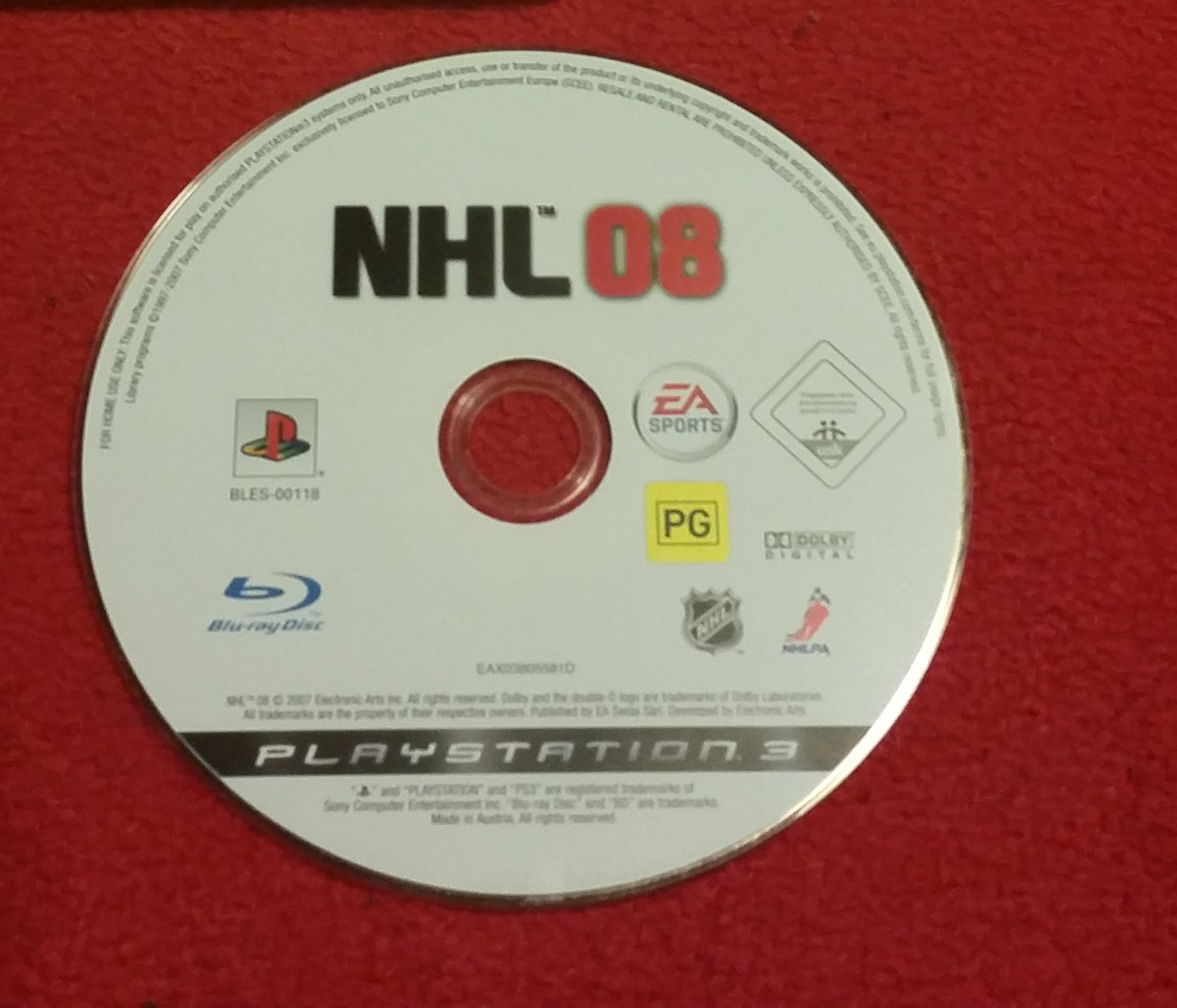 NHL 08 - 8.5/10! PS3 Game - PlayStation 3, Games, Sports - Level Up Gaming NZ