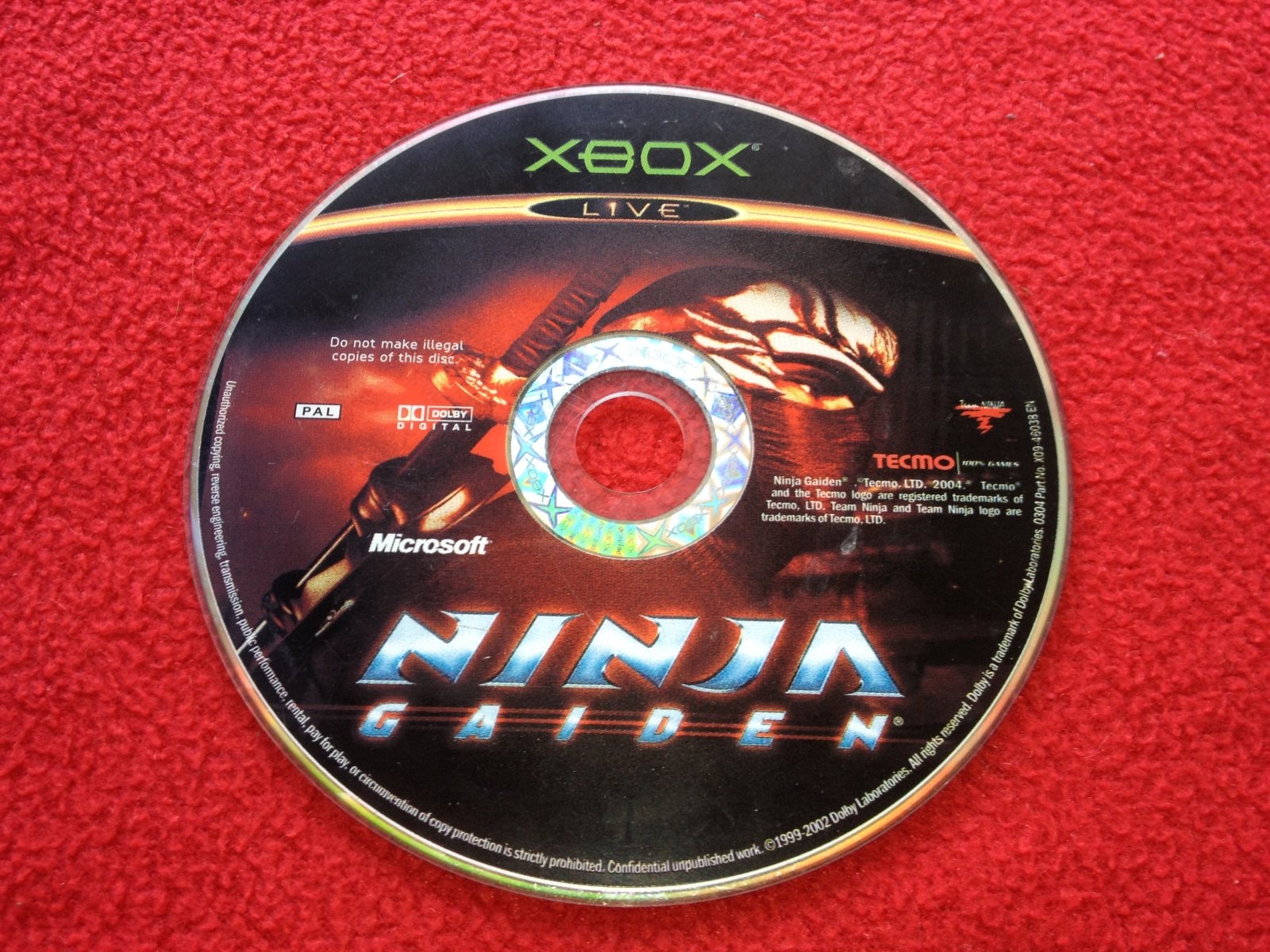 Ninja Gaiden - XBOX Game - Xbox, Games, Action and adventure - Level Up Gaming NZ