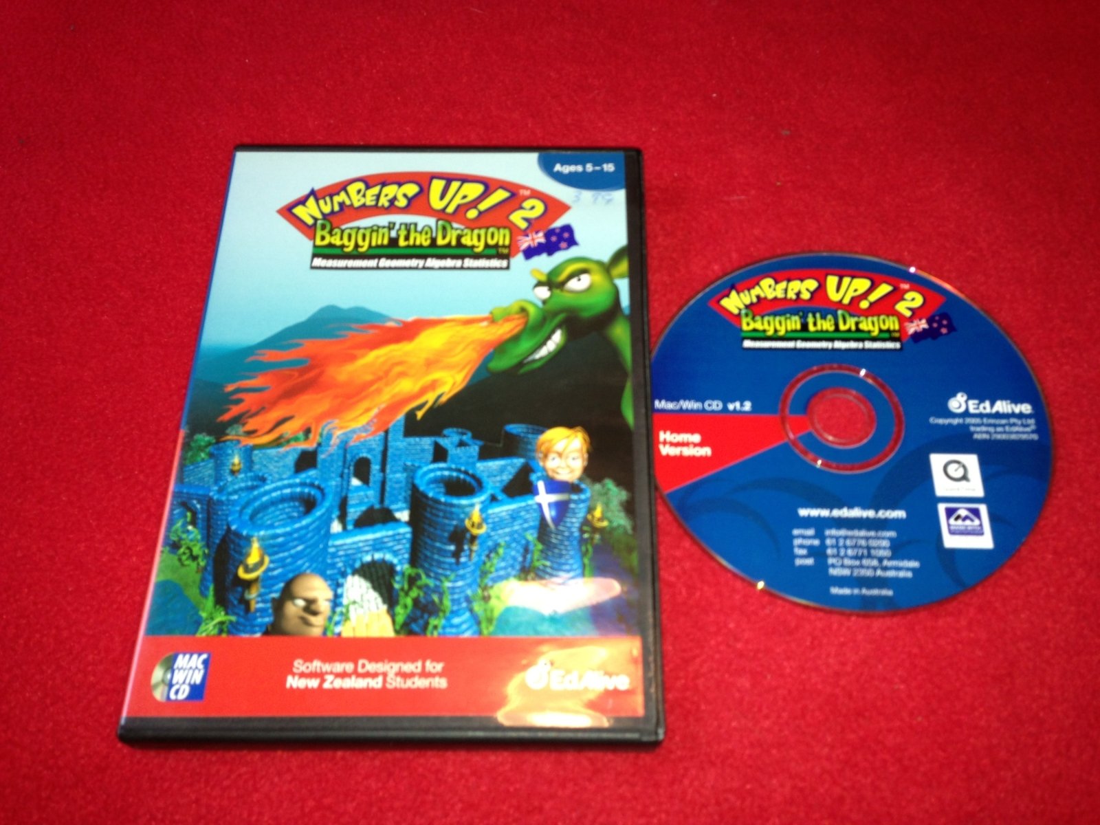 Numbers Up! Baggin' the Dragon - PC Game - PC games, Kids and educational - Level Up Gaming NZ