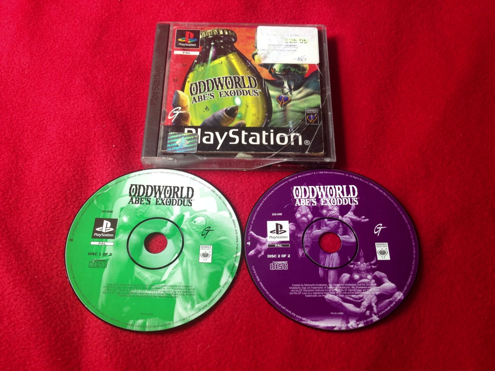 Oddworld: Abe's Exoddus - PS1 Game - PlayStation, Games, Action and adventure - Level Up Gaming NZ