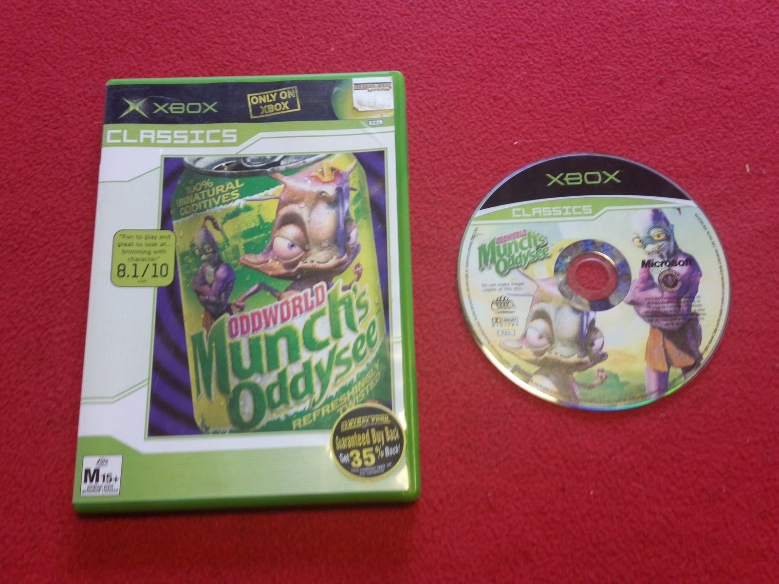 Oddworld: Munch's Oddysee - XBOX Game - Xbox, Games, Action and adventure - Level Up Gaming NZ