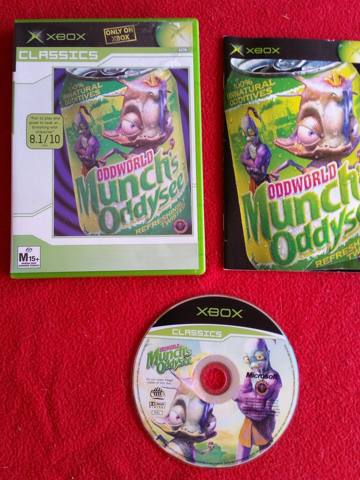Oddworld: Munch's Oddysee - XBOX Game - Xbox, Games, Action and adventure - Level Up Gaming NZ