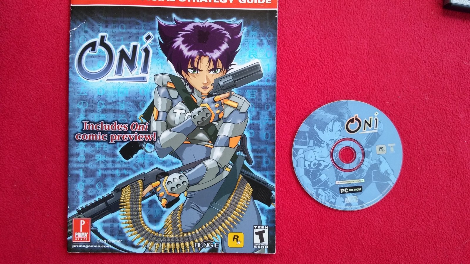 Oni - PC Game WITH OFFICIAL STRATEGY GUIDE - PC games, Action and adventure - Level Up Gaming NZ