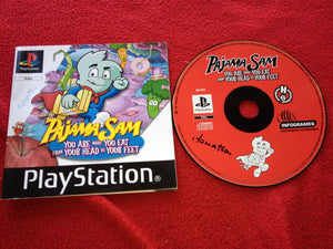 Pajama Sam: You Are What You Eat - PS1 Game