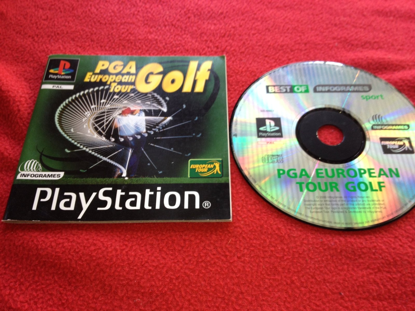 PGA European Tour Golf - PS1 Game - PlayStation, Games, Sports - Level Up Gaming NZ