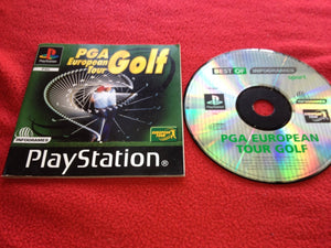 PGA European Tour Golf - PS1 Game