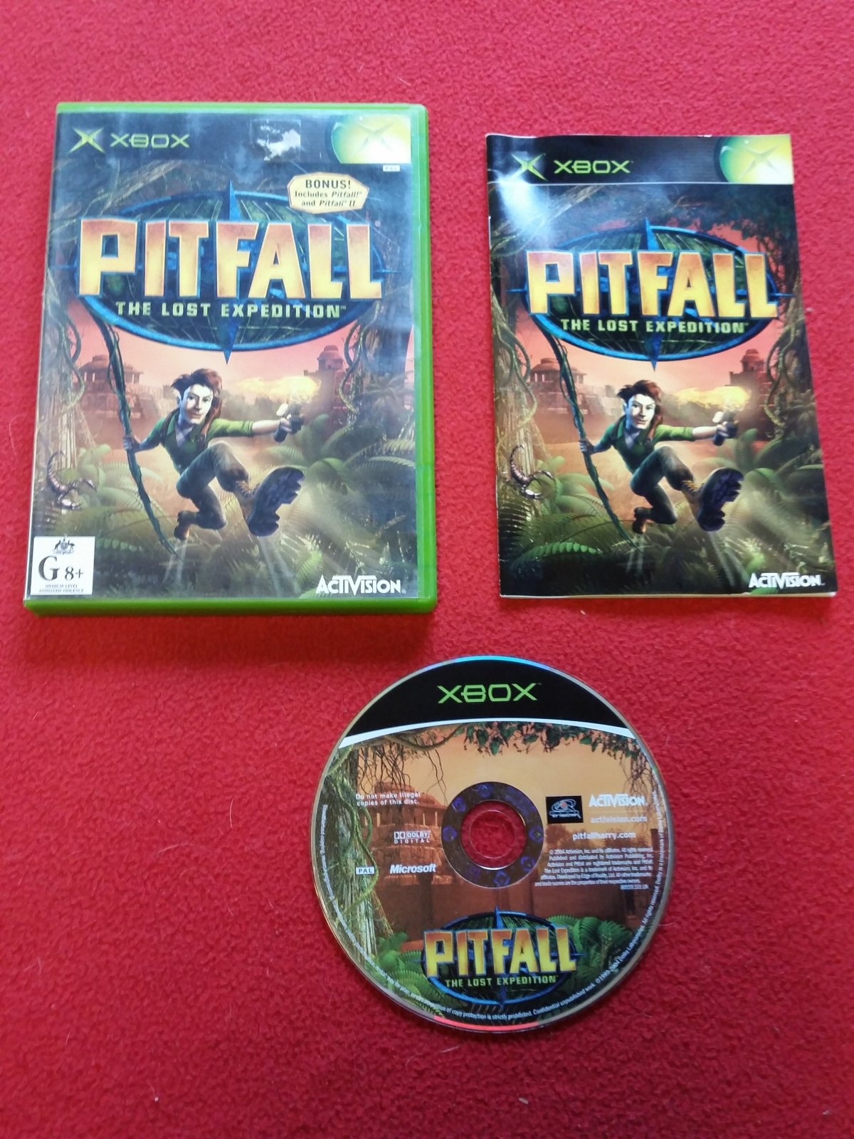 Pitfall: The Lost Expedition - XBOX Game - Xbox, Games, Action and adventure - Level Up Gaming NZ