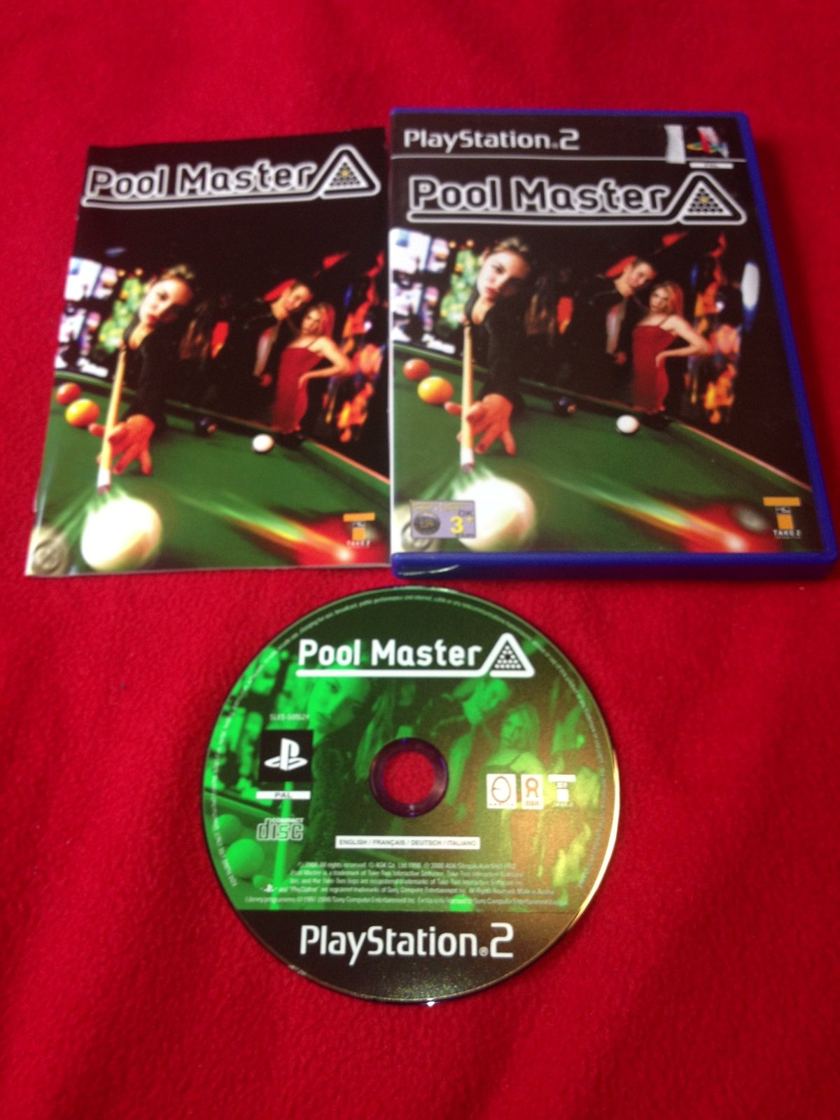Pool Master - PS2 Game - PlayStation 2, Games, Sports - Level Up Gaming NZ