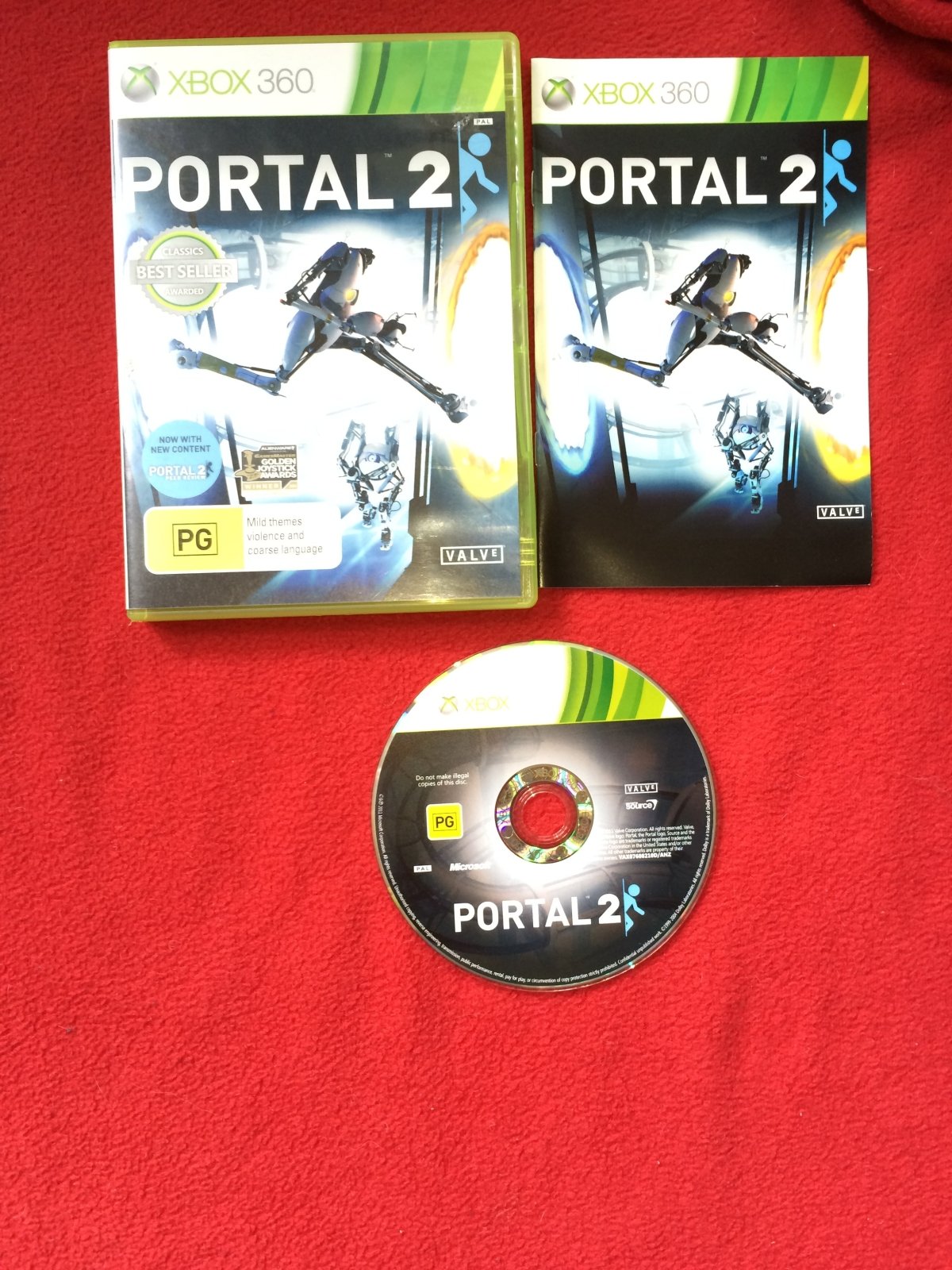 Portal 2 - 9/10! XBOX360 Game - Xbox 360, Games, Shooter - Level Up Gaming NZ