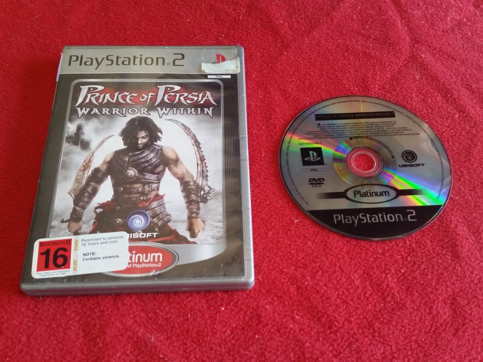 Prince of Persia: Warrior Within - PS2 Game - PlayStation 2, Games, Action and adventure - Level Up Gaming NZ